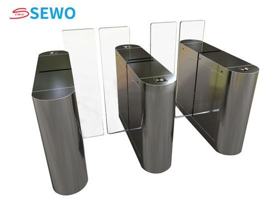 Fully Automatic Pedestrian Sliding Turnstile Barrier Gate Access Control