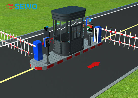 Integrated Long Range UHF RFID Reader For Automatic Parking Gate Barrier System