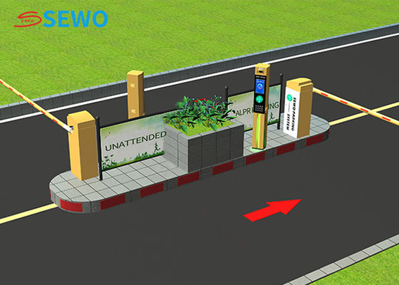 OEM Vehicle Number Plate Recognition System Temporary Vehicle Smart Parking Management System