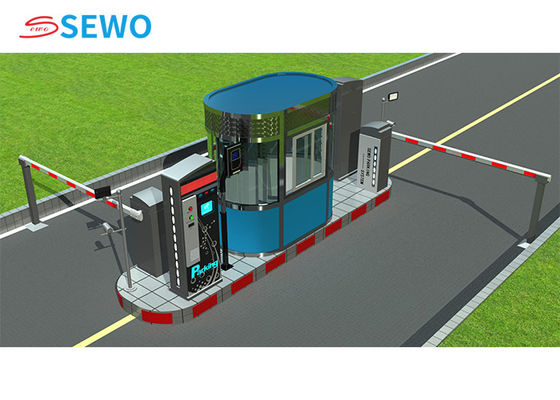 ISO9001 Smart Parking System Long Range Card Reader Automated Parking Ticket System