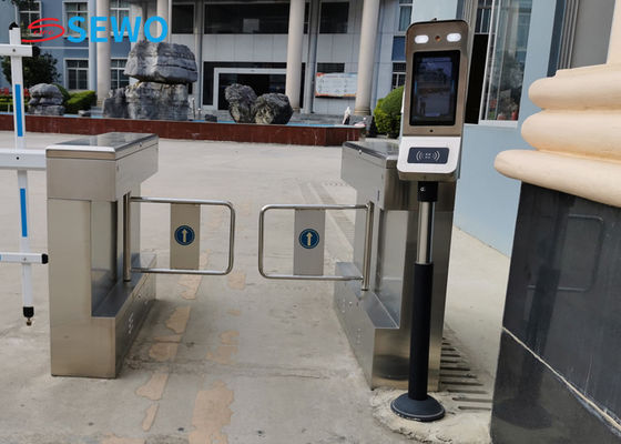 Wall Mount / Column installation Face Recognition Terminal RFID Card Reader Device