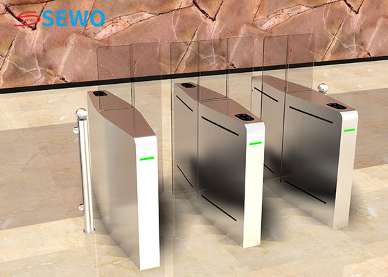 Heightening Customized Sliding Barrier Gate Turnstile 1400*335*980mm