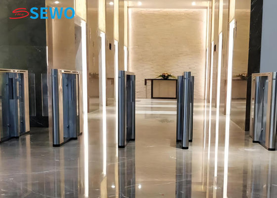 Luxury Turnstile Security Systems Swing Gates  , Pedestrian Gate Access Control