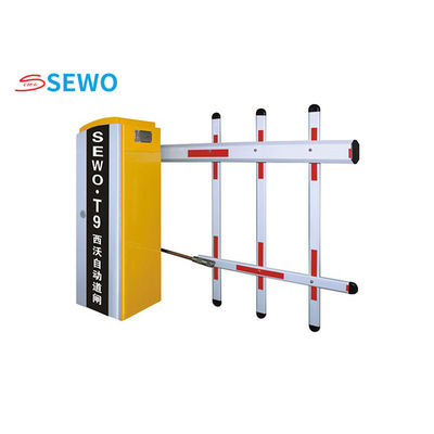 Underground Parking Lot Automatic Parking Gate Barrier With Fence Arm OEM ODM
