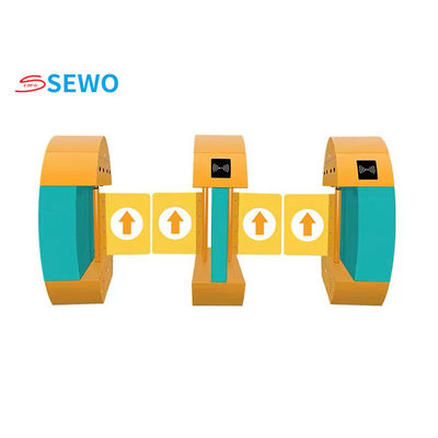 School Kids Turnstile Gate NFC Reader Swing Barrier Turnstile Gate ISO9001 approved