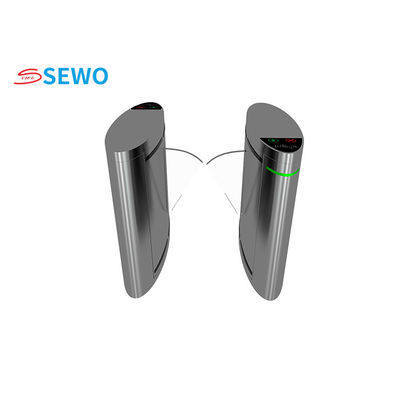Rfid Gate Reader Flap Barrier Gate Access Control System For Gym Membership