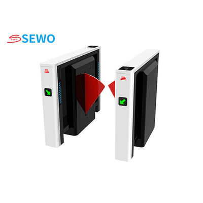 Stainless Steel Flap Barrier Turnstile Facial Recogintion 30-40people/Min