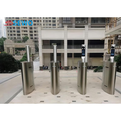 Intelligent Pedestrian Barrier Gate Turnstile For Residential Gate Access Control System