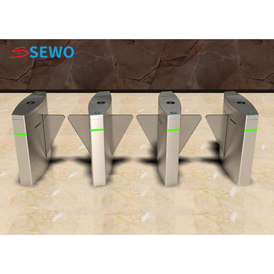 High Speed Subway Station Turnstile , Pedestrian Speed Gates 45people/min