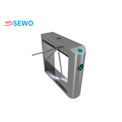 Office Entrance Tripod Gate Barrier 30people/min Bi Directional Turnstile Door Access Control