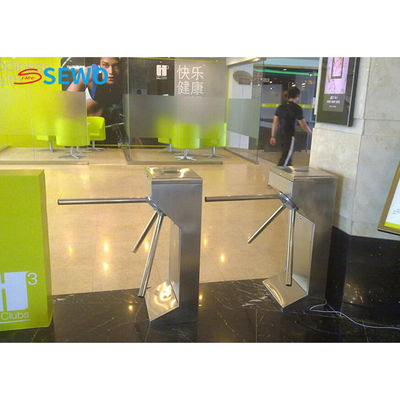 SUS304 Stainless Steel Turnstile Access Control System For Gym Fitness Centre