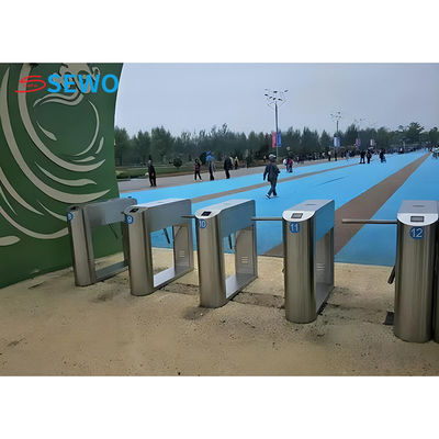 Electronic RFID Tripod Turnstile Access Control For Tourist Attractions