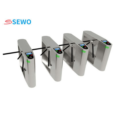 Automatic Tripod Turnstile Gate Tripod Access Control System With Ticket Checking ODM OEM