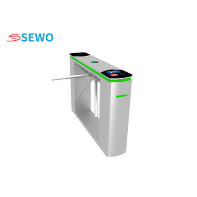 304 Stainless Steel Tripod Security Gates 45people/Min Tripod Turnstile Card Reader