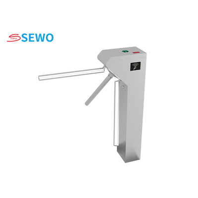 Automatic Electronic Turnstile Gates 304 Stainless Steel Tripod Barrier Gate