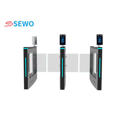 Fully Automatic Swing Gate Turnstile Access Control With Fingerprint RFID Card Reader