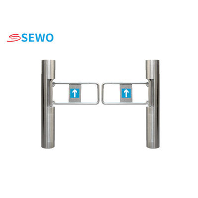 Supermarket Swing Barrier Turnstile Gate Pedestrian Gate Access Control System