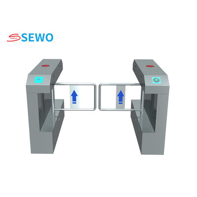 20-60 people/minute Train Station Turnstiles With Pedestrian RFID Access Control System
