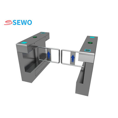 Vertical Swing Barrier Turnstile 304 Stainless Steel  Automatic Systems Turnstiles