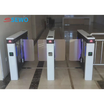 Entrance Automatic Swing Barrier Turnstile Smart Pedestrian Access Control System