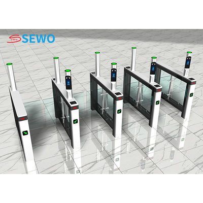 Entrance Automatic Swing Barrier Turnstile Smart Pedestrian Access Control System