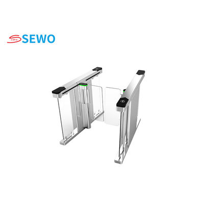 Aluminum Wide Speedlane Turnstile For Office Building Entrance Access Control