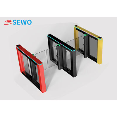 Aluminum Alloy Speed Gate Turnstile Access Control With RFID Card Reader