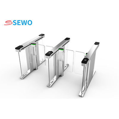 Aluminum Wide Speedlane Turnstile For Office Building Entrance Access Control