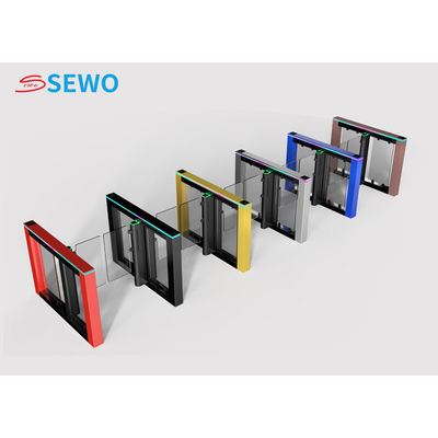 Aluminum Alloy Speed Gate Turnstile Access Control With RFID Card Reader