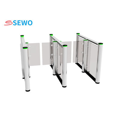 Full Automatic Swing Speed Gate Turnstile , RFID Turnstile Gate With Card Reader