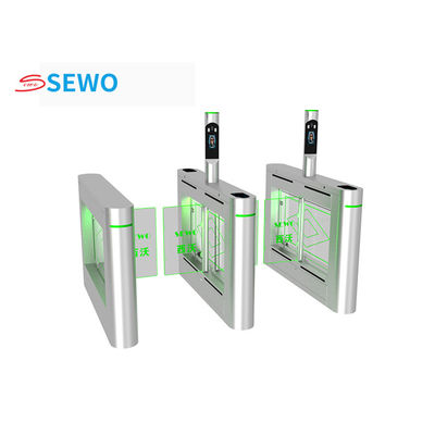 OEM ODM Speed Gate Turnstile Indoor / Outdoor Face Recognition Access Control For Gym