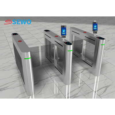 Fully Automatic Pedestrian Turnstile Gate Access Control For Residential Apartment