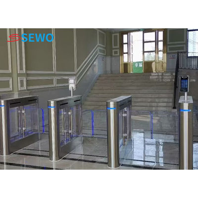 Fully Automatic Pedestrian Turnstile Gate Access Control For Residential Apartment