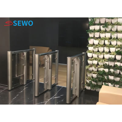 RS485 TCP/IP One Way Turnstile Gate Speed Gates Fingerprint Time Attendance Access Control System