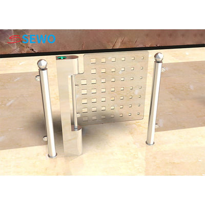 Supermarket Vertical Swing Gate Access Control Speed Turnstile Barrier Gate