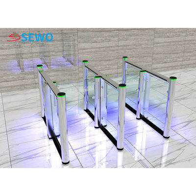 RS485 TCP/IP One Way Turnstile Gate Speed Gates Fingerprint Time Attendance Access Control System