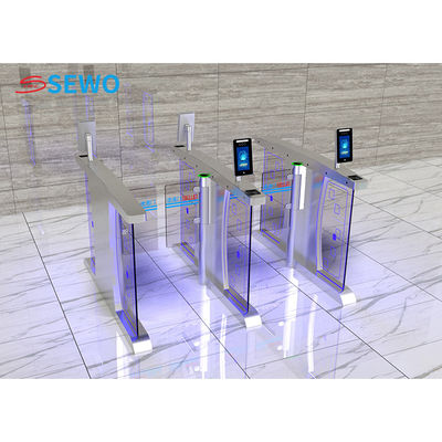 I Shaped Speed Gate Turnstile Security Gate For Gymnasium Entrance Access Control System