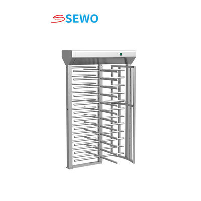 Automatic Full Height Turnstiles 45people/Min For Gyms Subway Pedestrian Entrance