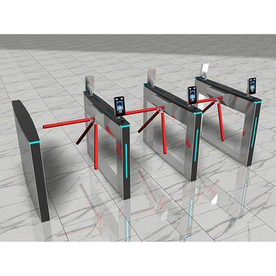 Magnetic Tripod Turnstile with AC220V Power Supply and TCP/IP/R485 Communication Interface
