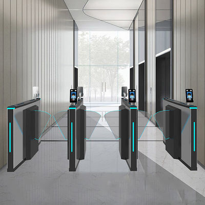 Biometric Flap Barrier Turnstile Gate for Access Control at Bus Stations