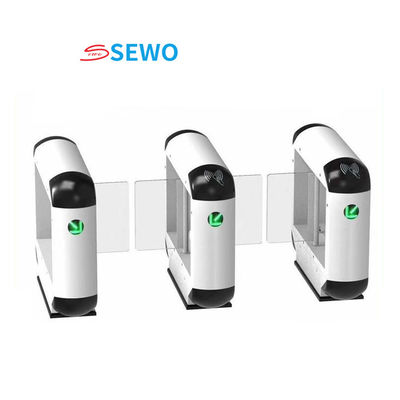304 Stainless Steel Swing Gate Turnstiles Security Systems Library Turnstiles With Card Reader