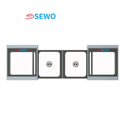 Indoor/Outdoor Glass Security Turnstiles Access Control Management Platform Screen Doors