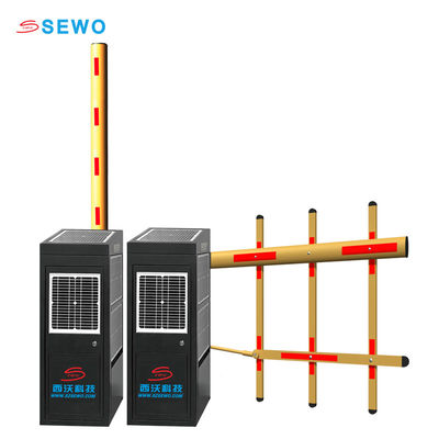 Solar Powered Boom Gates for Highway Control and Traffic Management