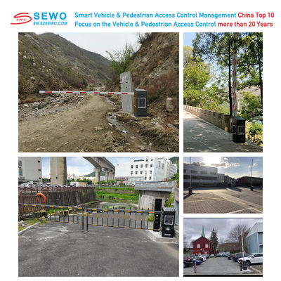 Solar Powered Boom Gates for Highway Control and Traffic Management