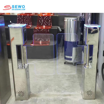 Indoor/Outdoor Intelligent Swing Barrier Gate with Advanced Identity Recognition Technologies