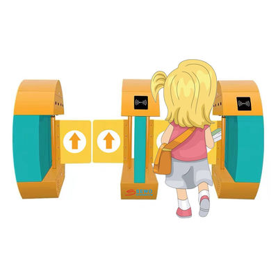 Face Recognition Amusement Park Turnstile Gate Kindergarten Swing Barrier Gate