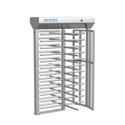 Biometric Full Height Turnstile Gates Bi-Directional Turnstile Entry Systems