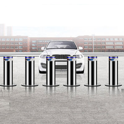 Stainless Steel Hydraulic Rising Retractable Bollard with Buried Structure and 600mm Height