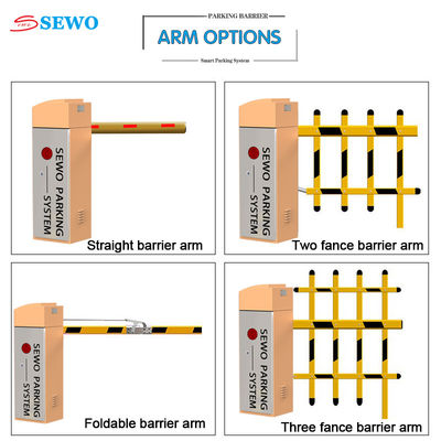 Automatic Parking Lot RFID Tag Cards Boom Barrier Car Barrier Boom Gate Supplier