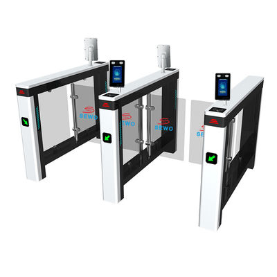 Heavy Duty Swing Gate Turnstile for Industrial Factories Anti-Collision and 24/7 Durability